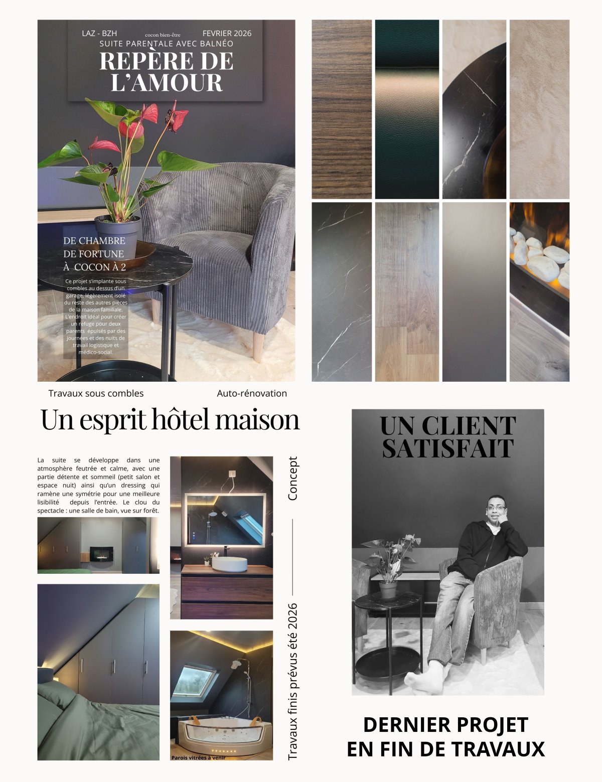 ATELIERS RONA - Avant/après - Rénovation (étude - architecture d'intérieur) 